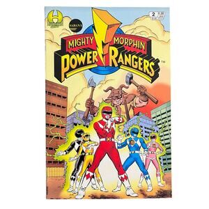 Saban's Mighty Morphin Power Rangers #2 ~ HAMILTON 1995 ~ 1st app Green Ranger